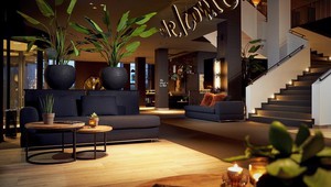Lobby des Hotels Luxembourg Arlon